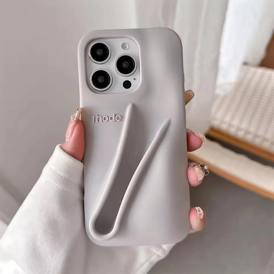 Autumn Ribbon Toast Raspberry Espresso Vanilla Lip Gloss Case For iPhone 16E 16 12 13 14 15 11 Pro Max Plus Phone Cover